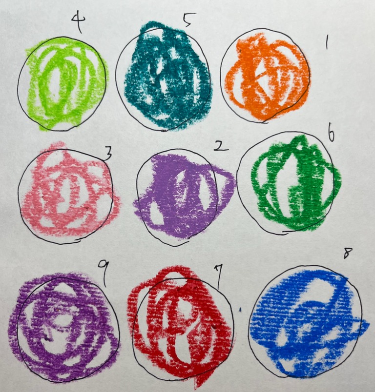 ぬりえカウンセリングの例